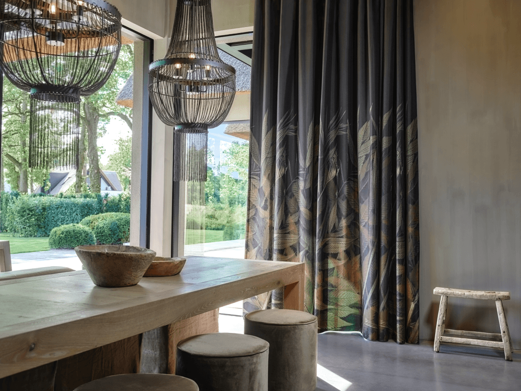 Gordijnen op maat voor woonkamer in Amsterdam