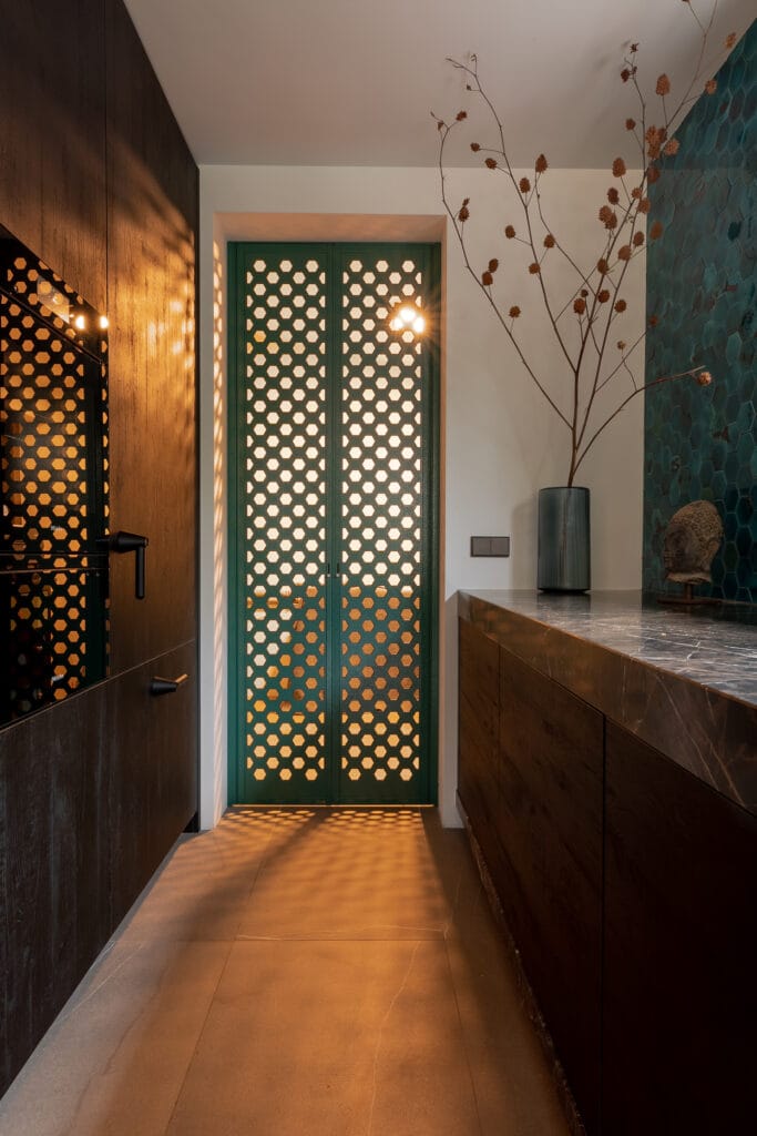 Fractions shutters voor modern interieur in Amsterdam