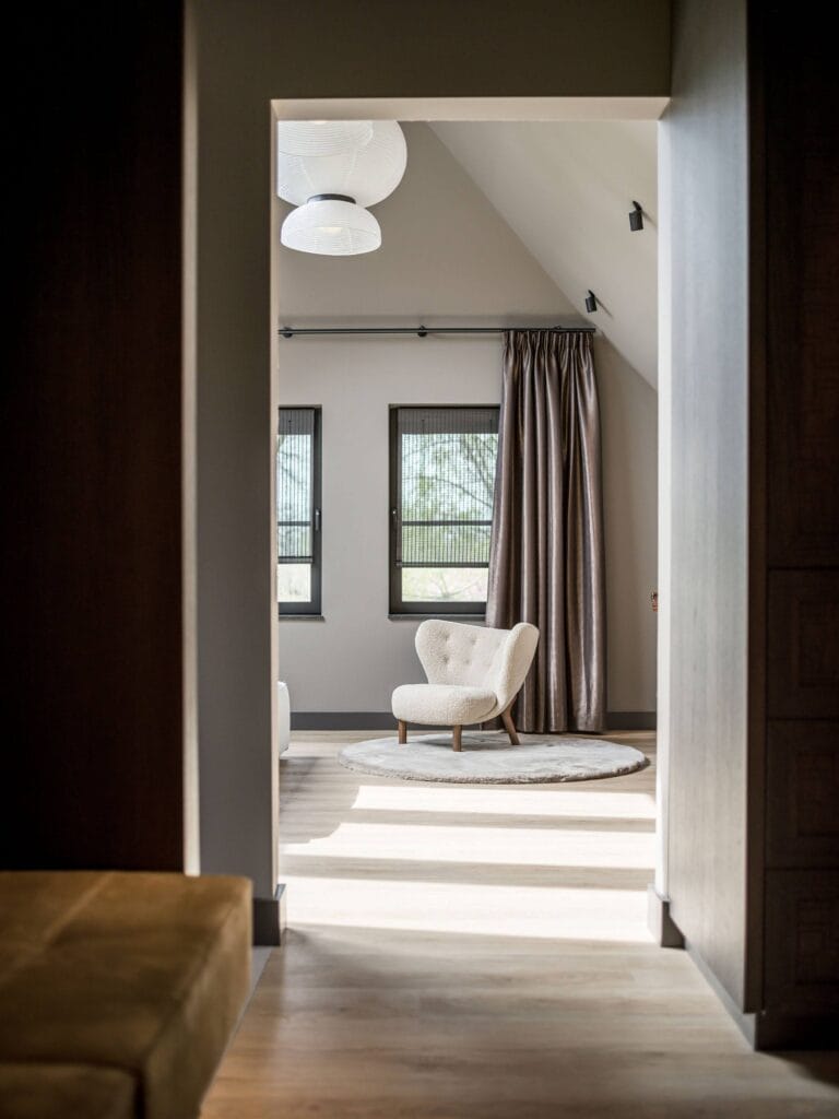 Vouwgordijn van bamboe voor sfeer en privacy in Bussum